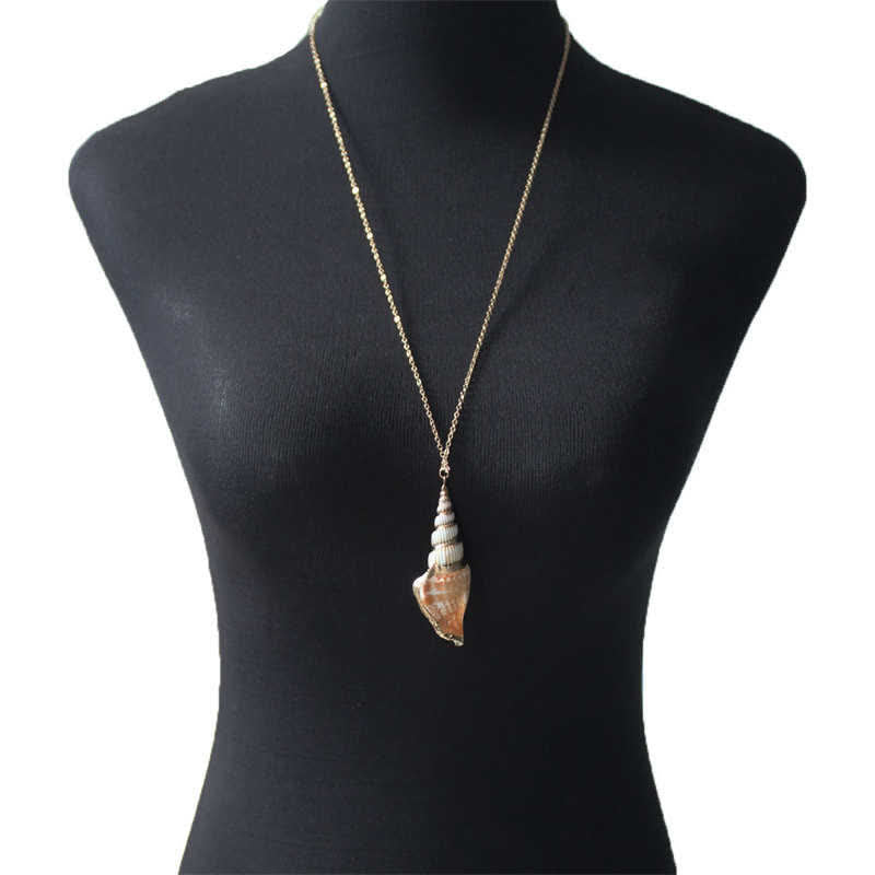 KarmaRipple's Authentic Shankha Conch Shell Seashell Fortunate Pendant Necklace p7