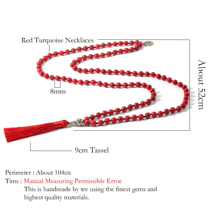 KarmaRipple's 108 Mala Beadwork Prayer Yoga Meditation Pendant p5