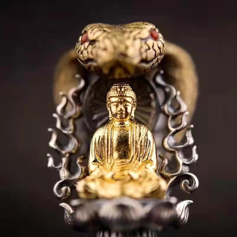 KarmaRipple's Tibetan Om Mani Padme Hum Buddha Wealth Rotation Pendant Vajra Necklace p4