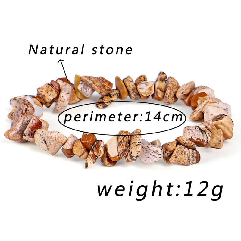 KarmaRipple's Amethyst Lazurite Various Gemstone Stone Balancing Positive Bracelet p22