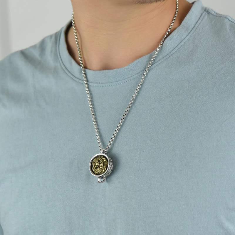 KarmaRipple's Treasure Bowl Bronze Coin Ingots Wealth Pendant Necklace p7