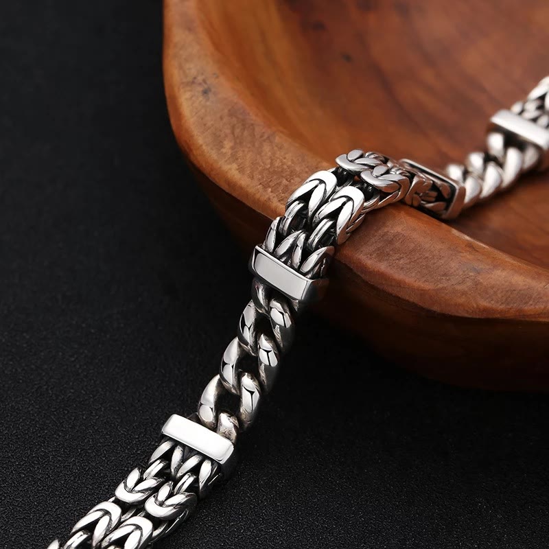 KarmaRipple's Retro Chain Pattern Fortune Balancing Bracelet p4
