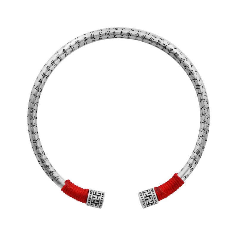 KarmaRipple's Tibet Om Mani Padme Hum Fortune Red String Bracelet Bangle p10