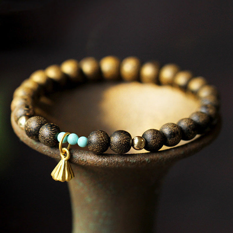 KarmaRipple's Agarwood Lotus Strength Bracelet p8