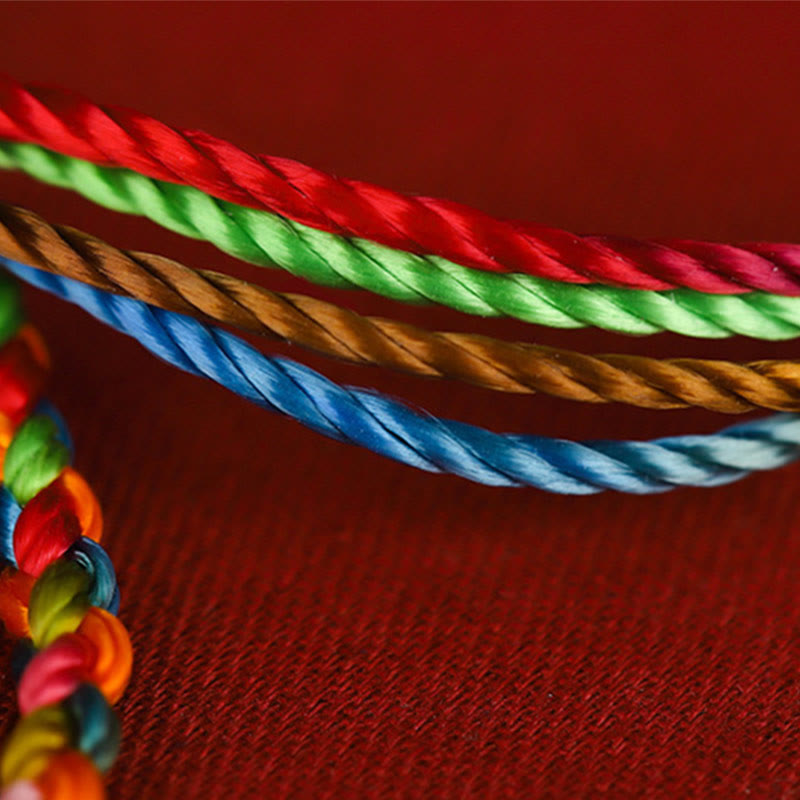 KarmaRipple's "May all your wishes come true" Fortunate Multicolored Bracelet p5