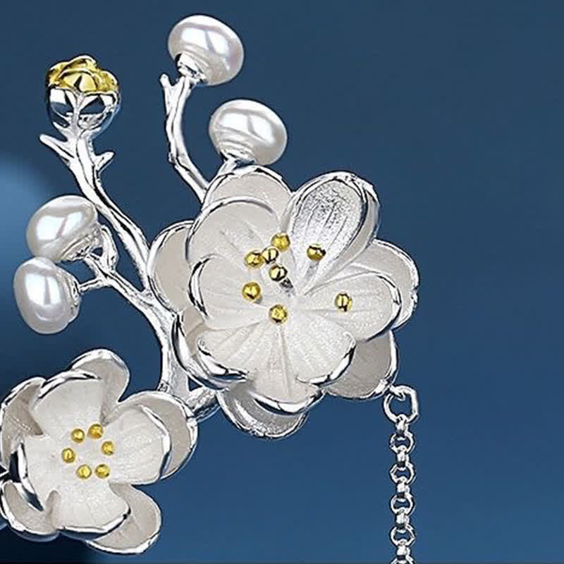 KarmaRipple's Plum Blossom Butterfly Love Freedom Tassel Hairpin p6