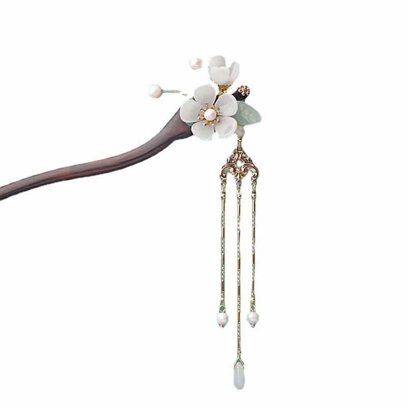 KarmaRipple's Ebony Flower Protection Blessing Hairpin Decorations p8