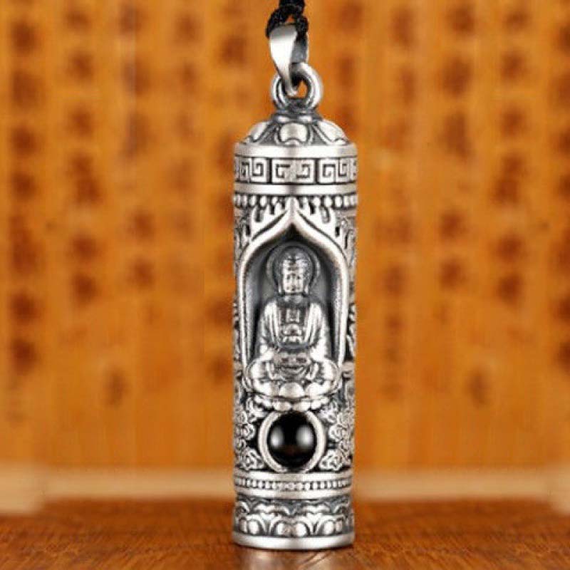 KarmaRipple's Chinese Zodiac Natal Buddha Projection Prosperity Pendant Necklace p36