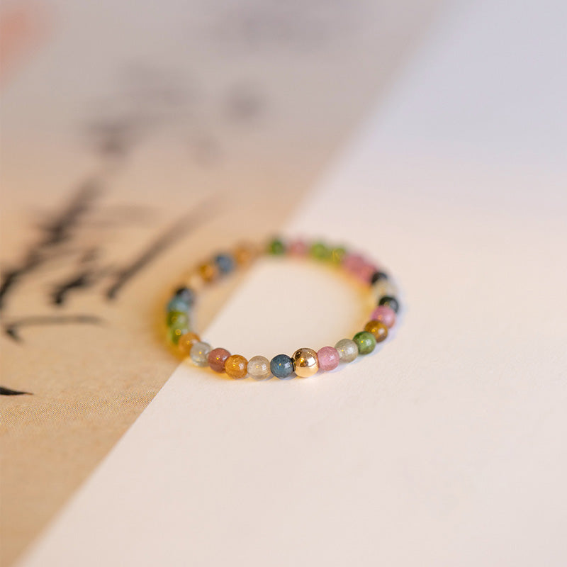 KarmaRipple's Authentic Tourmaline Positive Love Ring p6