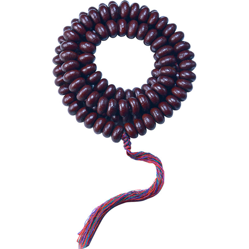 KarmaRipple's Authentic Tibet 108 Mala Beadwork Purple Bodhi Seed Wealth Bracelet p12