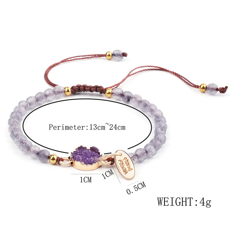 KarmaRipple's Authentic Gemstone Talisman Fortunate Balancing Bracelet p6