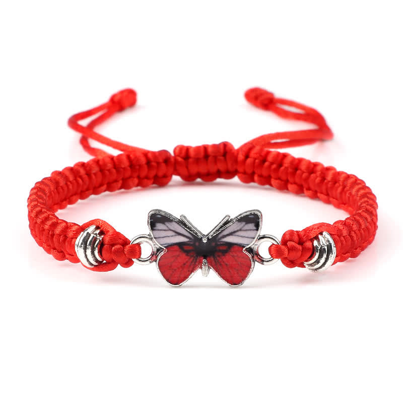 KarmaRipple's Butterfly Freedom Love String Talisman Bracelet p45