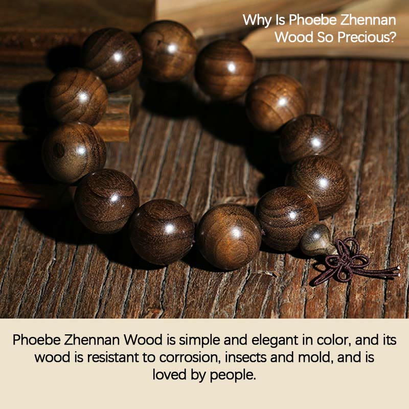 KarmaRipple's Rare Phoebe Zhennan Wood Spirituality Blessing Bracelet p10