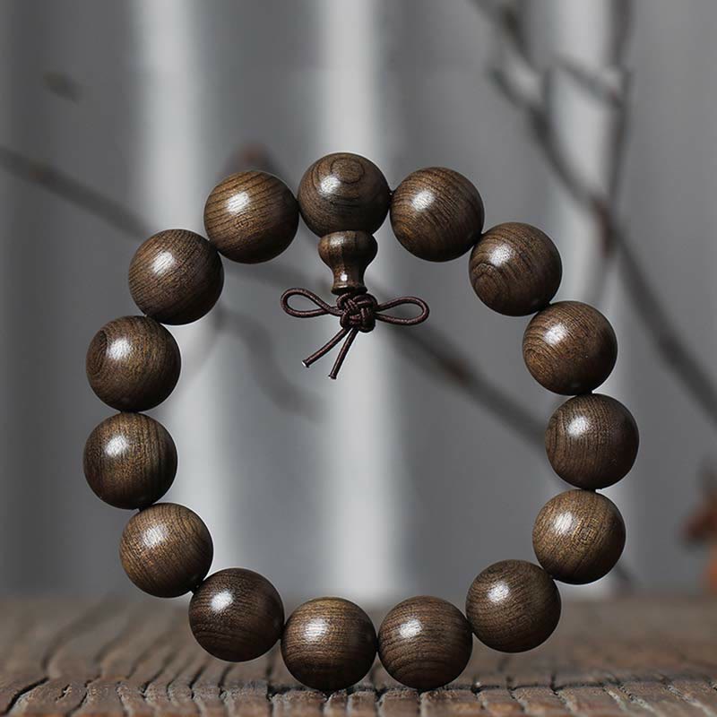 KarmaRipple's Rare Phoebe Zhennan Wood Spirituality Blessing Bracelet p20