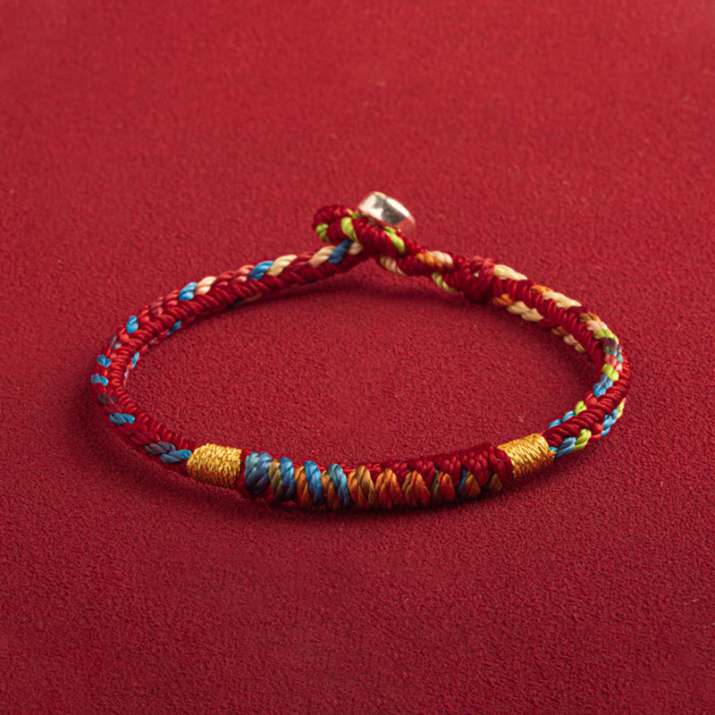 KarmaRipple's "May You Be Safe And Fortunate In The Year Ahead" Multicolored Bracelet p4