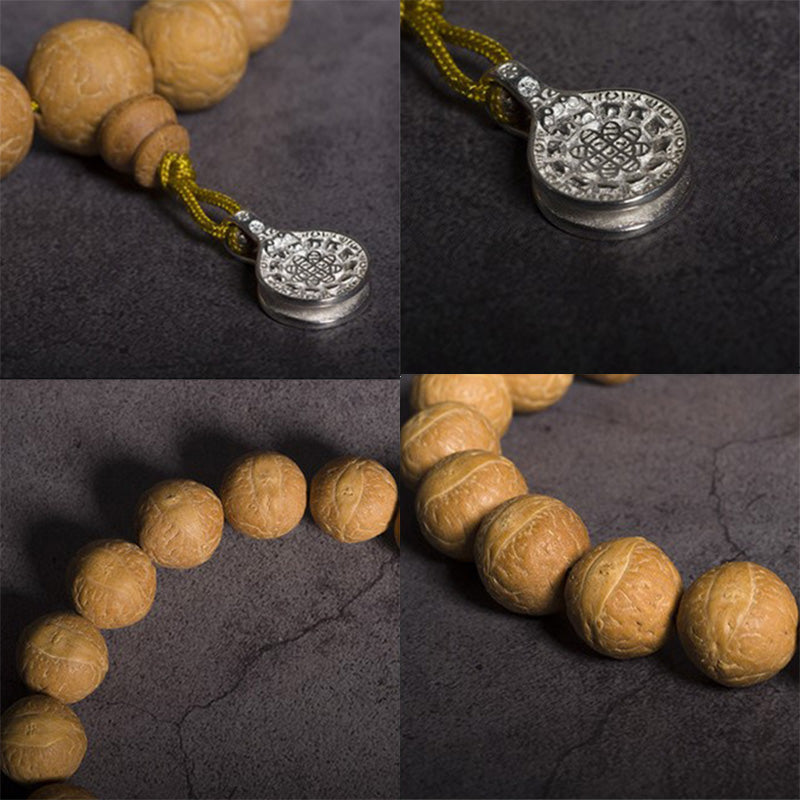 KarmaRipple's Bodhi Seed Fortune Auspiciousness Wrist Mala Tassel Pocket Mala p9