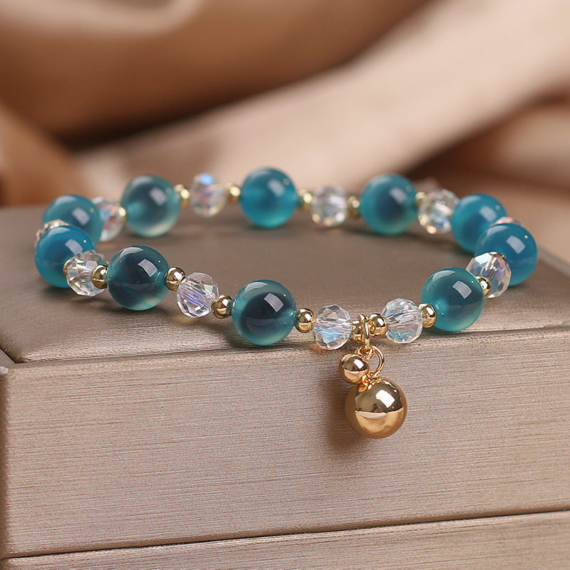 KarmaRipple's Candy Agate Balancing Balance Bead Talisman Bracelet p8