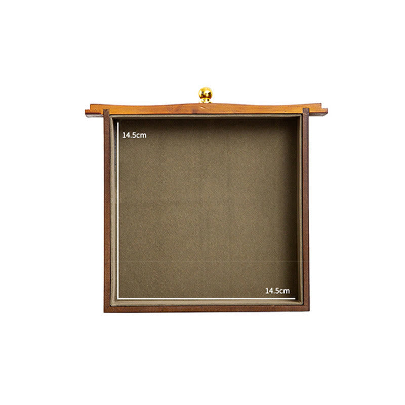 KarmaRipple's Vintage Large Capacity Wooden Jewelry Box Jewelry Storage Box With Mirror p19