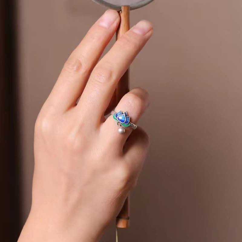 KarmaRipple's Lotus Flower Pattern Enlightenment Ring p12