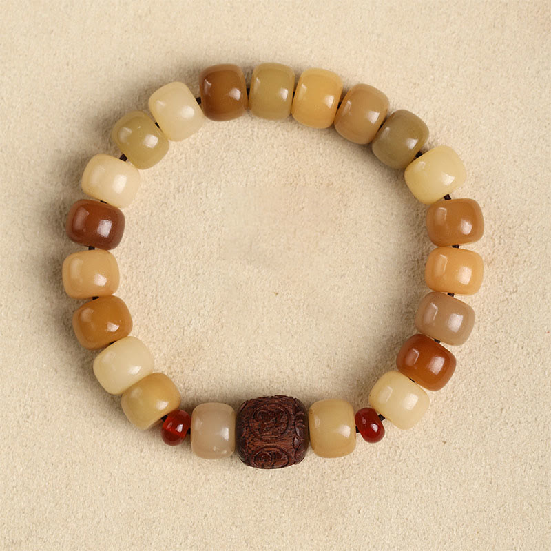 KarmaRipple's Authentic Bodhi Seed The Lord of the Corpse Forest Om Mani Padme Hum Wisdom Bracelet p2