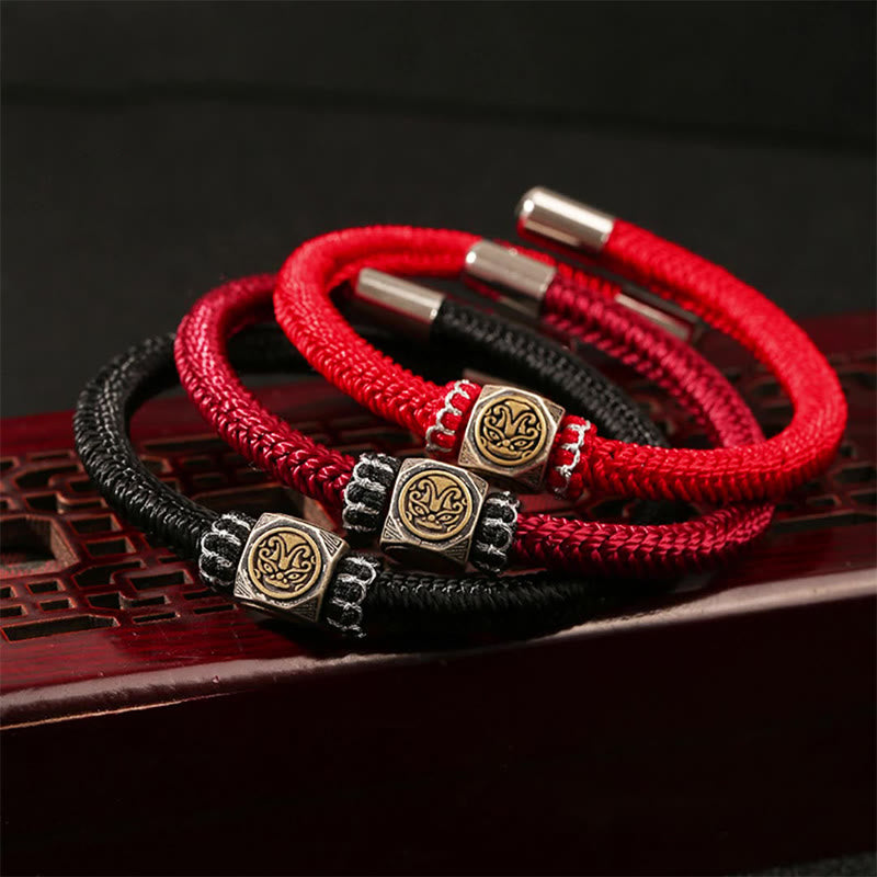 KarmaRipple's 925 Sterling Silver Perfect Weave King Kong Weave Faith Strength Bracelet p15