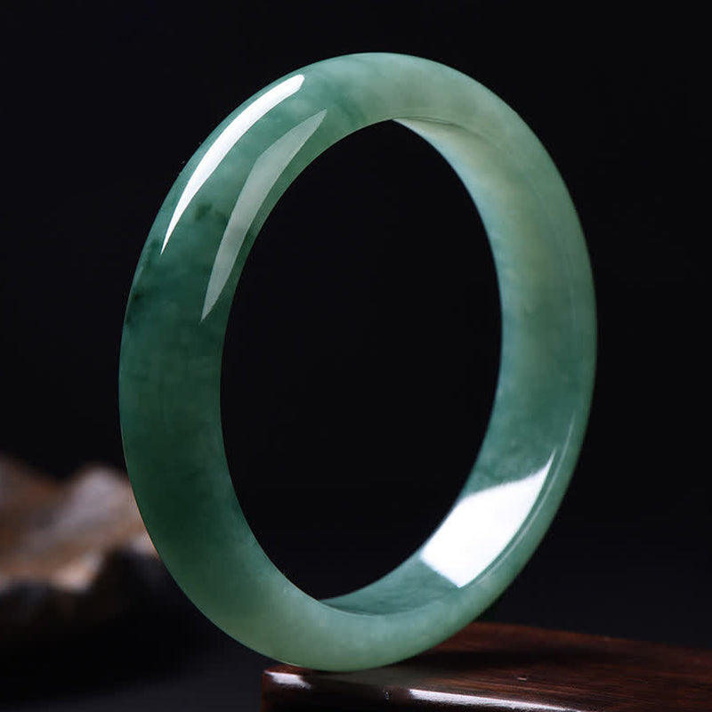 KarmaRipple's Jade Abundance Fortune Balancing Bangle Bracelet p3