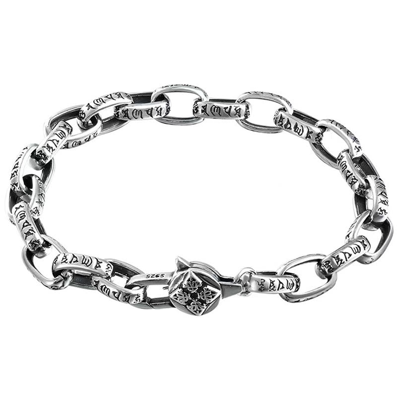 KarmaRipple's Om Mani Padme Hum Double Dorje Bronze Engraved Wisdom Bracelet p8