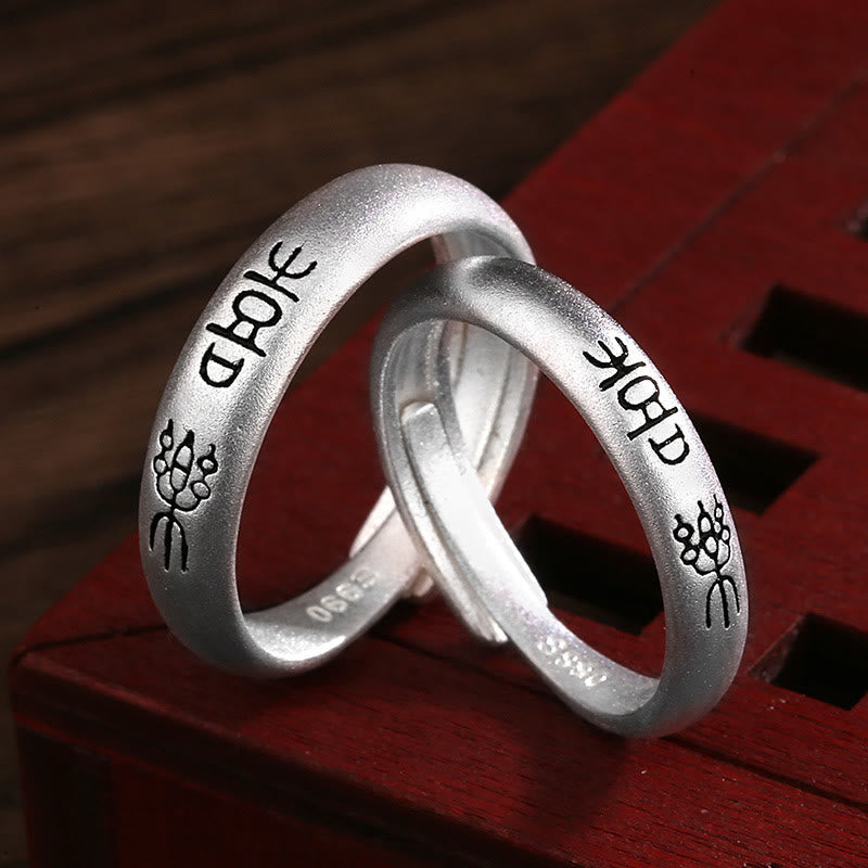 KarmaRipple's Peace And Joy Bronze Fortune Wealth Ring p1