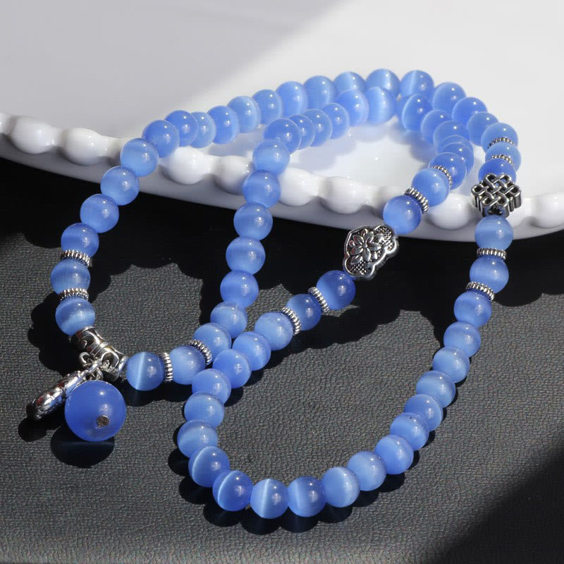 KarmaRipple's Cat Eye PiXiu Support Triple Wrap Bracelet p22