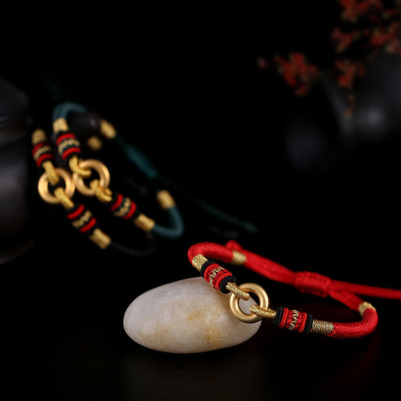 KarmaRipple's FengShui Fortunate Red String Pair Bracelet p7