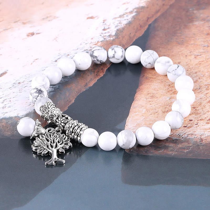 KarmaRipple's Authentic Gemstone Tree of Life Fortunate Talisman Stretch Bracelet p40