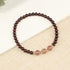 Three Strawberry Quartz&Garnet / 18cm