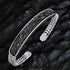 Silver Tang Dynasty Flower Design / Bracelet Bangle