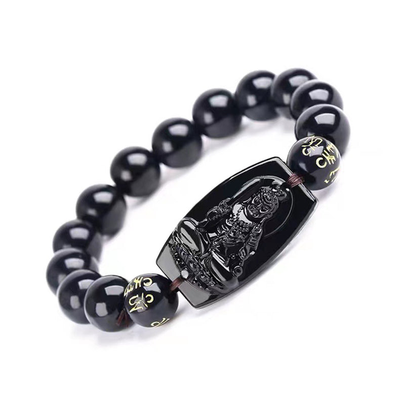 KarmaRipple's Chinese Zodiac Obsidian Protection Bracelet p7