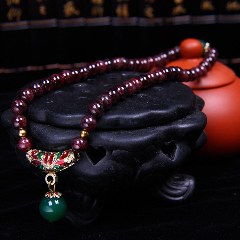 KarmaRipple's Authentic Garnet Blessing Bracelet p6