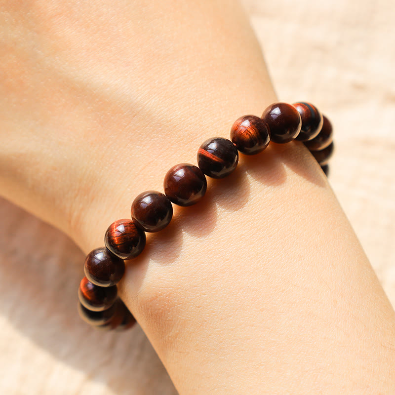 KarmaRipple's Authentic Tiger Eye Balancing Bead Bracelet p6