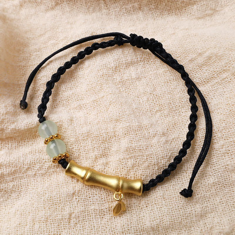 KarmaRipple's Bamboo Design Fortune Strength Woven Bracelet p10