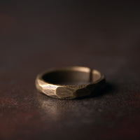 KarmaRipple's Tibetan Simple Design Bronze Wealth Ring