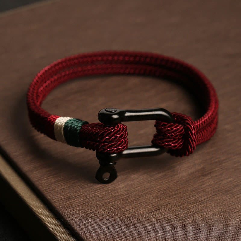 KarmaRipple's Simple Design Fortune Stainless Steel Buckle Bracelet p28