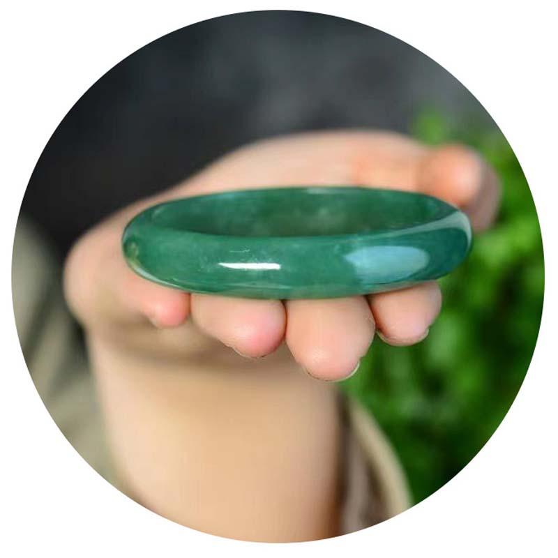 KarmaRipple's Jade Balancing Abundance Protection Bracelet Bangle p10