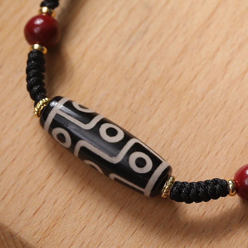 KarmaRipple's Handcrafted Tibetan Nine-eye Dzi Bead Protection Bracelet p4