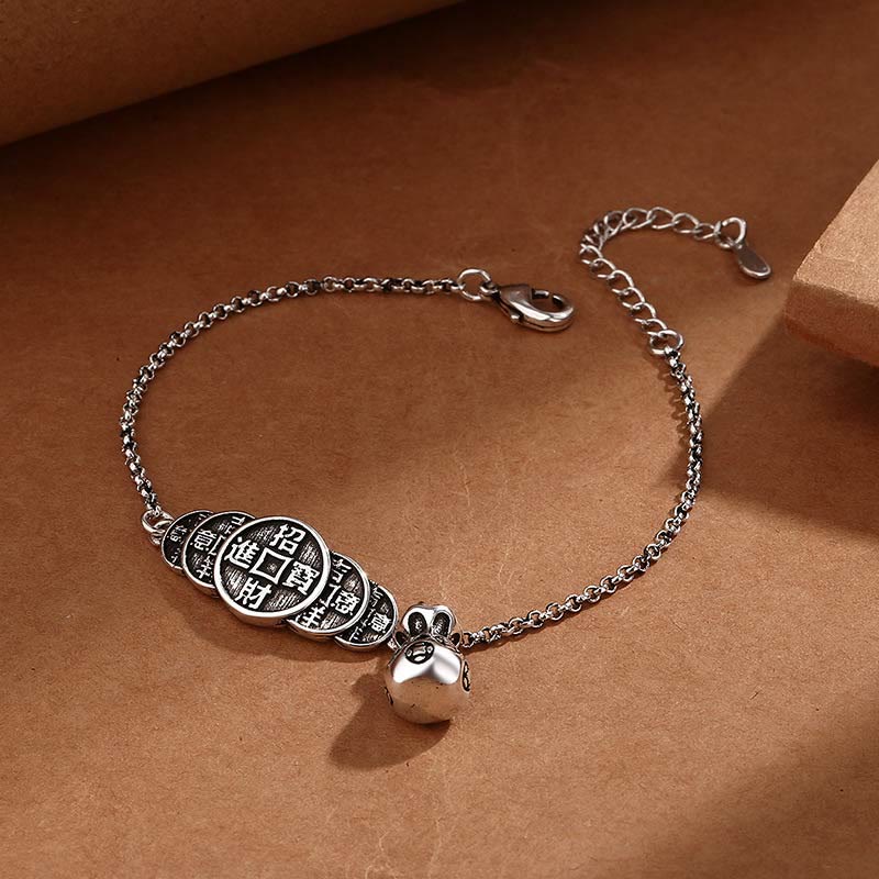 KarmaRipple's Bronze Coin Money Bag Wealth Bracelet p4