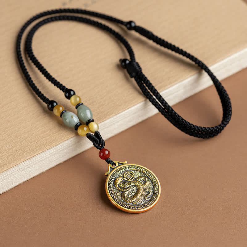 KarmaRipple's 12 Chinese Zodiac Blessing Wealth Fortune Pendant Necklace p6