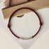 Anklet (Anklet Circumference 18-21cm) / Wine Red