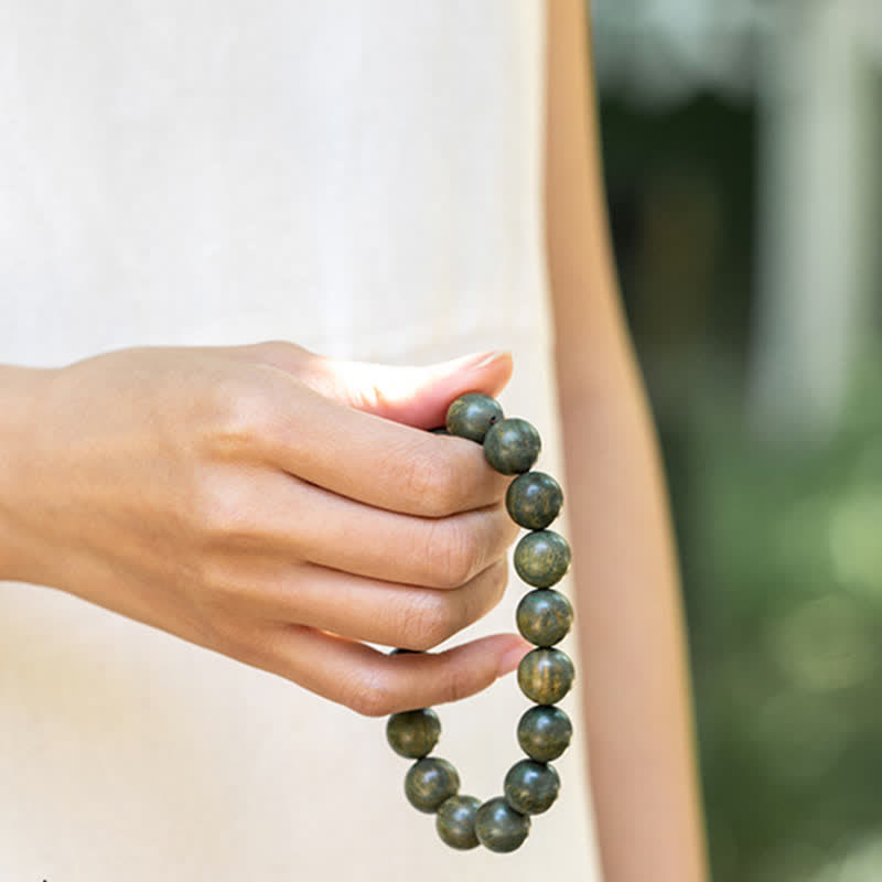 KarmaRipple's Tibetan Green Sandalwood Soothing Cure Bracelet p13