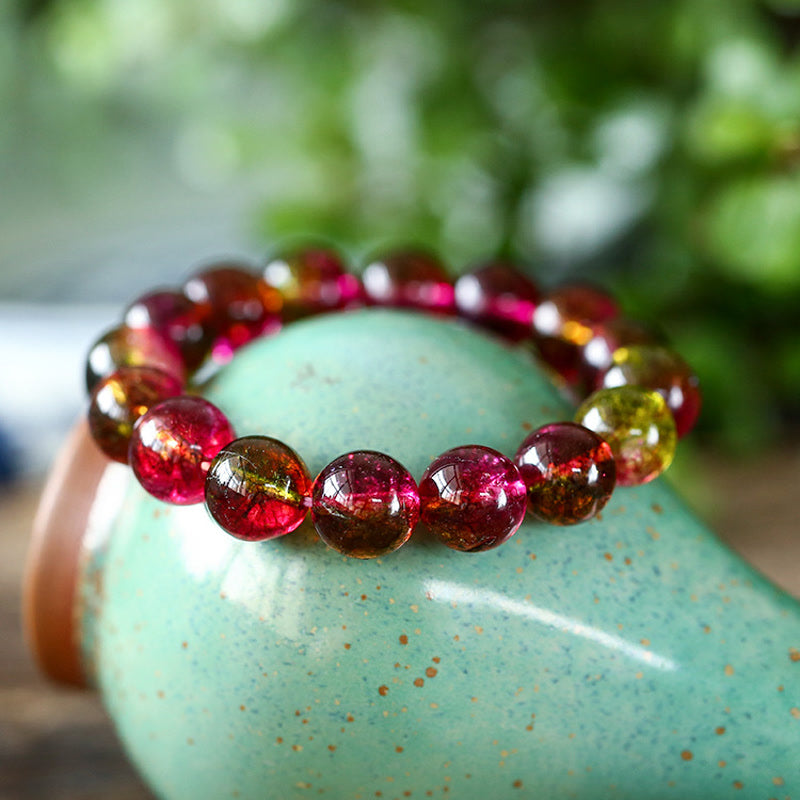 KarmaRipple's Authentic Tourmaline Love Wisdom Bracelet p1