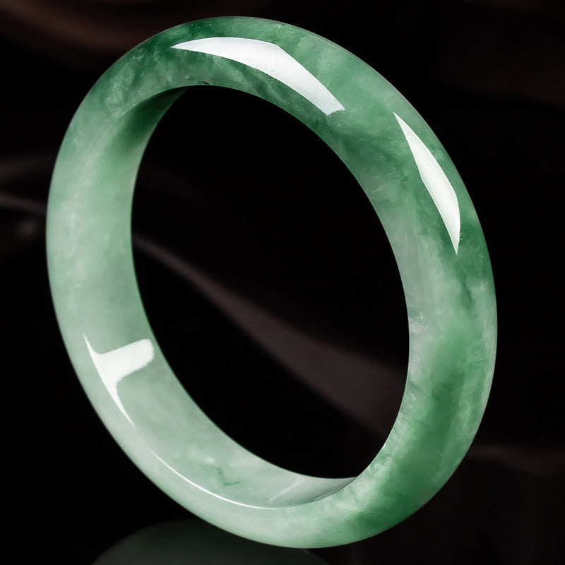 KarmaRipple's Authentic Jade Fortune Blessing Bangle Bracelet p9