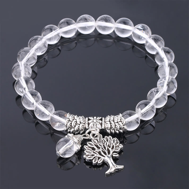 KarmaRipple's Authentic Gemstone Tree of Life Fortunate Talisman Stretch Bracelet p5