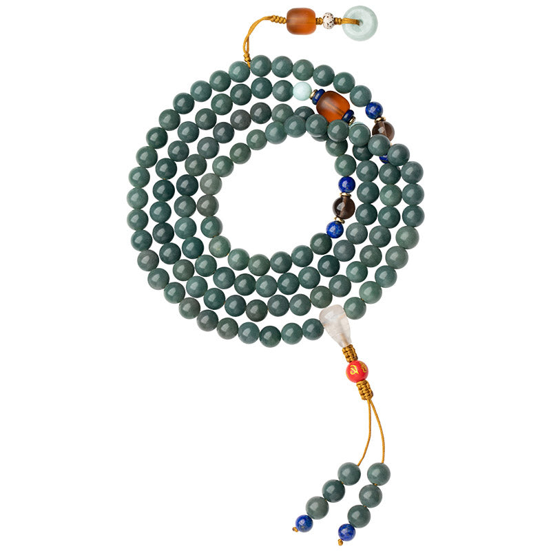 KarmaRipple's 108 Beadwork Bodhi Seed Blessing Meditation Bracelet Mala p6