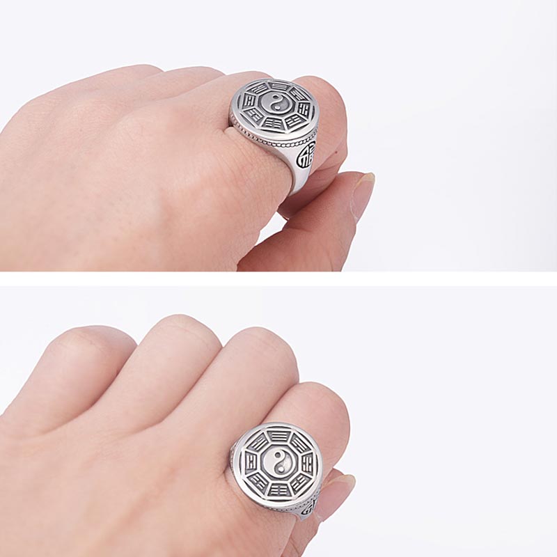 KarmaRipple's Yin Yang Balance Adjustable Ring ( p11
